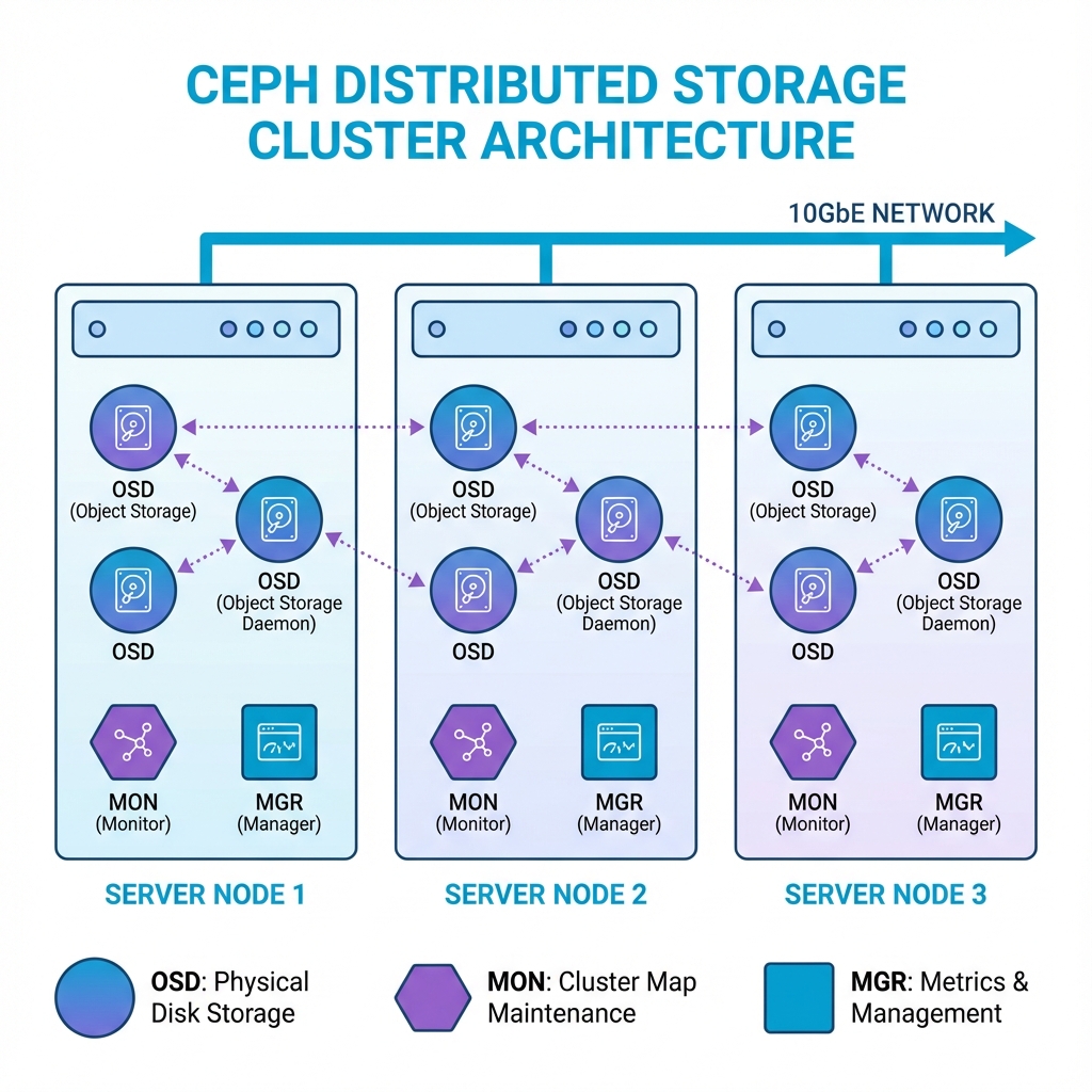 Ceph Distributed Storage Architecture