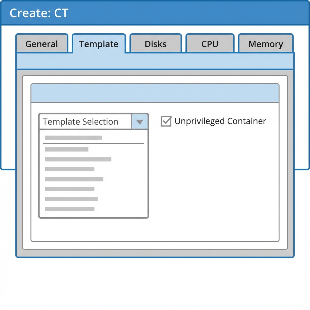 Proxmox LXC Management Interface