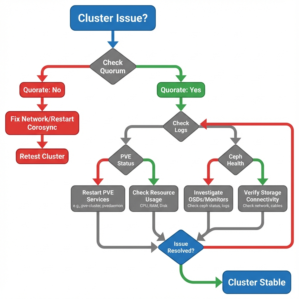 Cluster Troubleshooting Flow