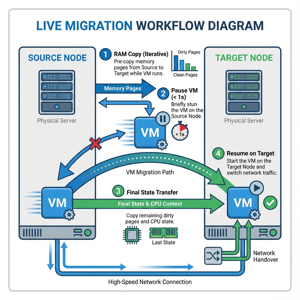 Live Migration Workflow