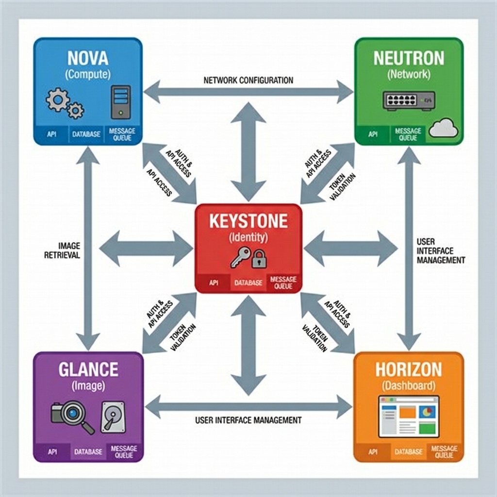 OpenStack Component Map