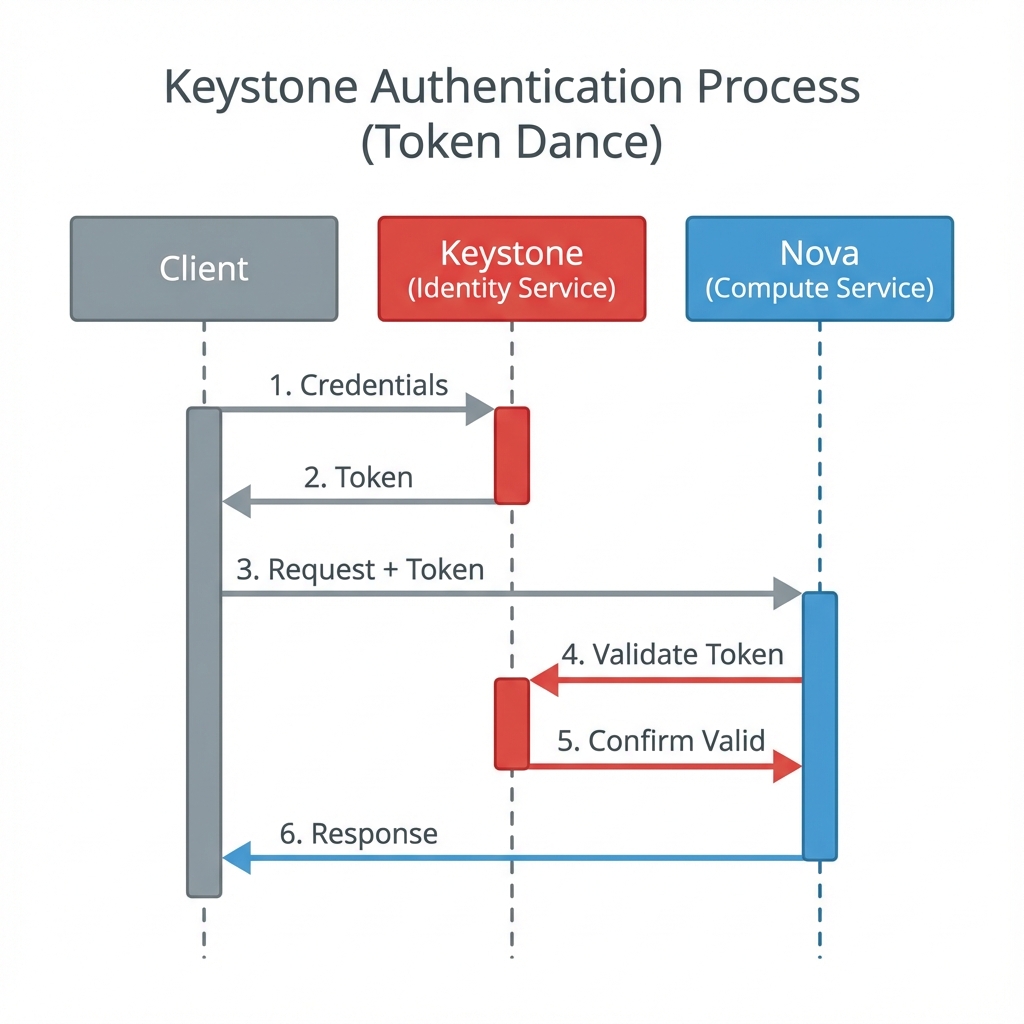 Keystone Authentication Token Dance