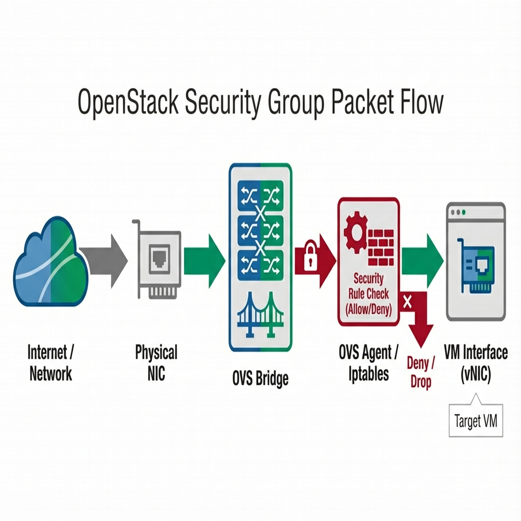 Security Group Packet Flow